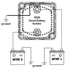 true battery isolator wiring diagram