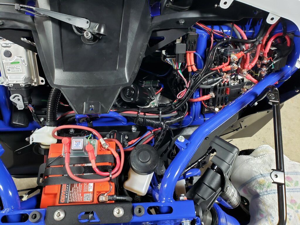 honda talon extra battery kit