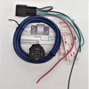 True® Single Meter Dual Display 12v Dual Battery Voltage Meter – Gauge