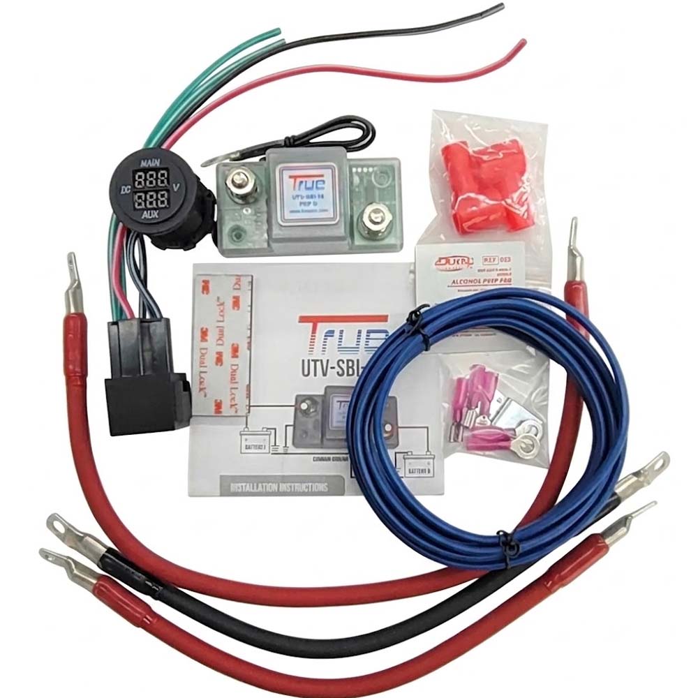 UTV dual battery kit