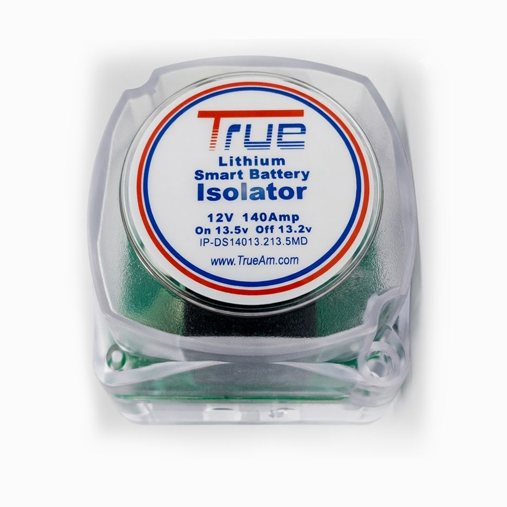 True® Smart Lithium Battery Isolator (Patent Pending)