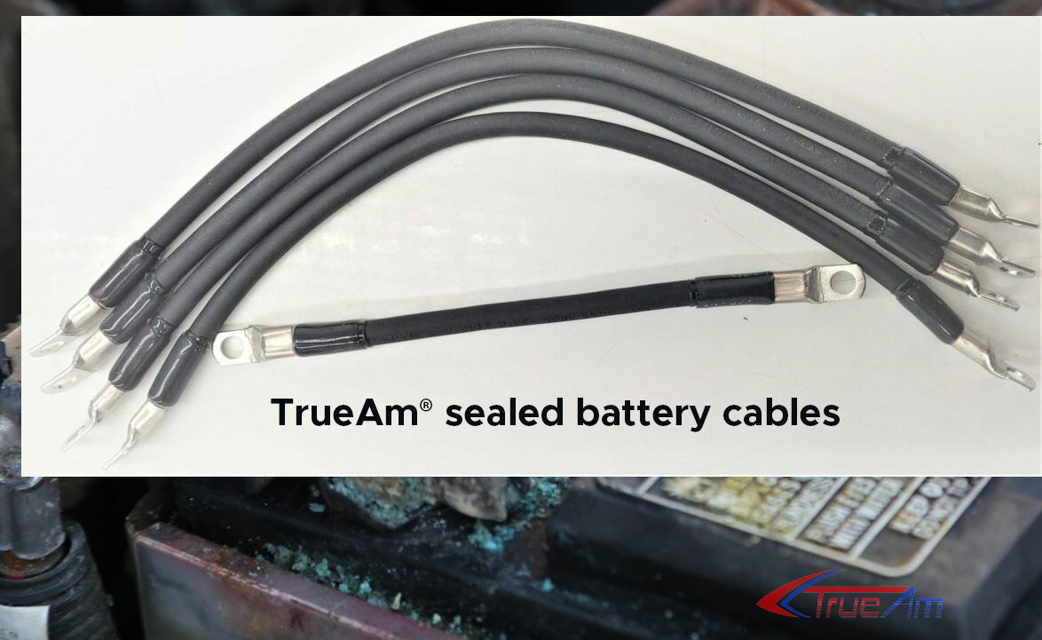 Sealed battery cables