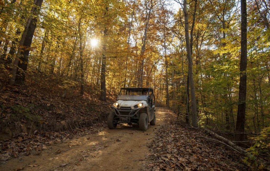 Part of the Hatfield-McCoy Trails, Indian Ridge has more than 60 miles of trails