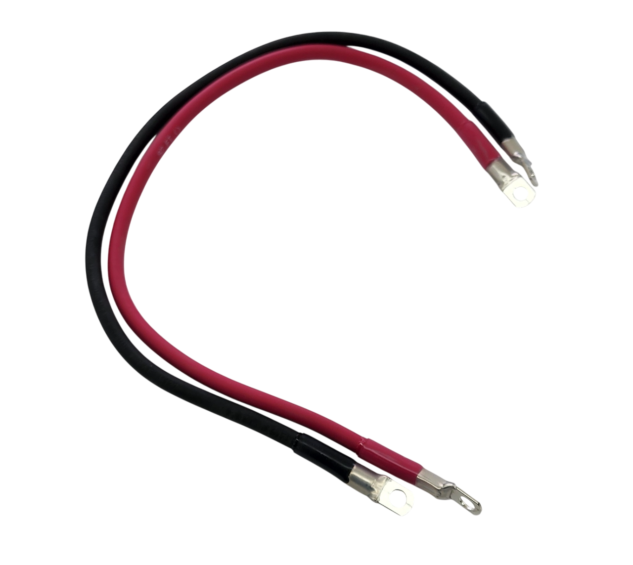 thumbnail image 2 of 4 AWG Battery Cable - 5ft Black With 5/16 & 3/8 Stud Lugs For Inverters & Solar 2 of 2
