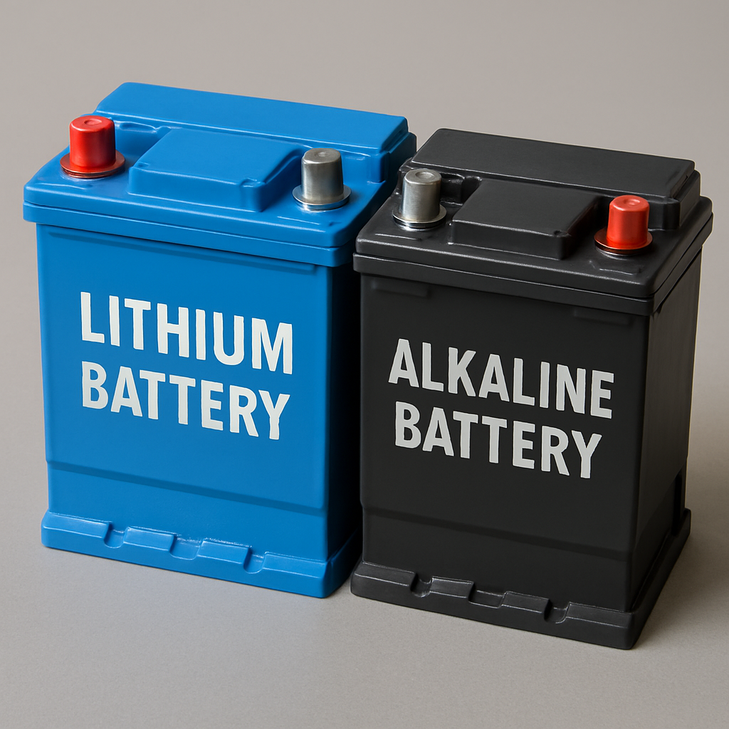 lithium-alkaline battery