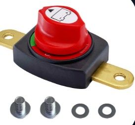 Battery isolator switch