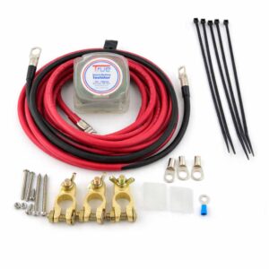 True® Large 12v Dual Battery Kit