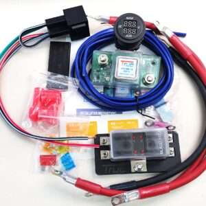 True UTV-SBI-CMFB Dual Battery Isolator Connect, Monitor, Fuseblock Kit for UTVs